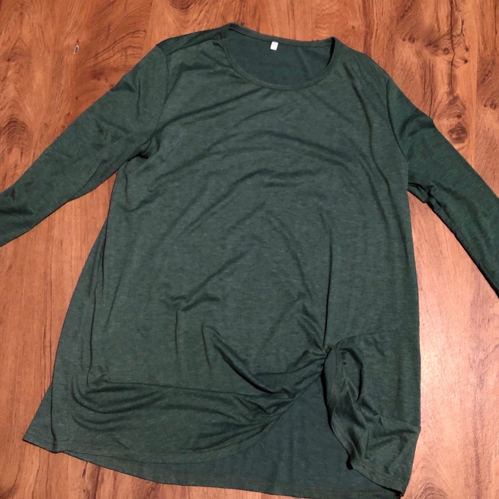 Green XL tunic